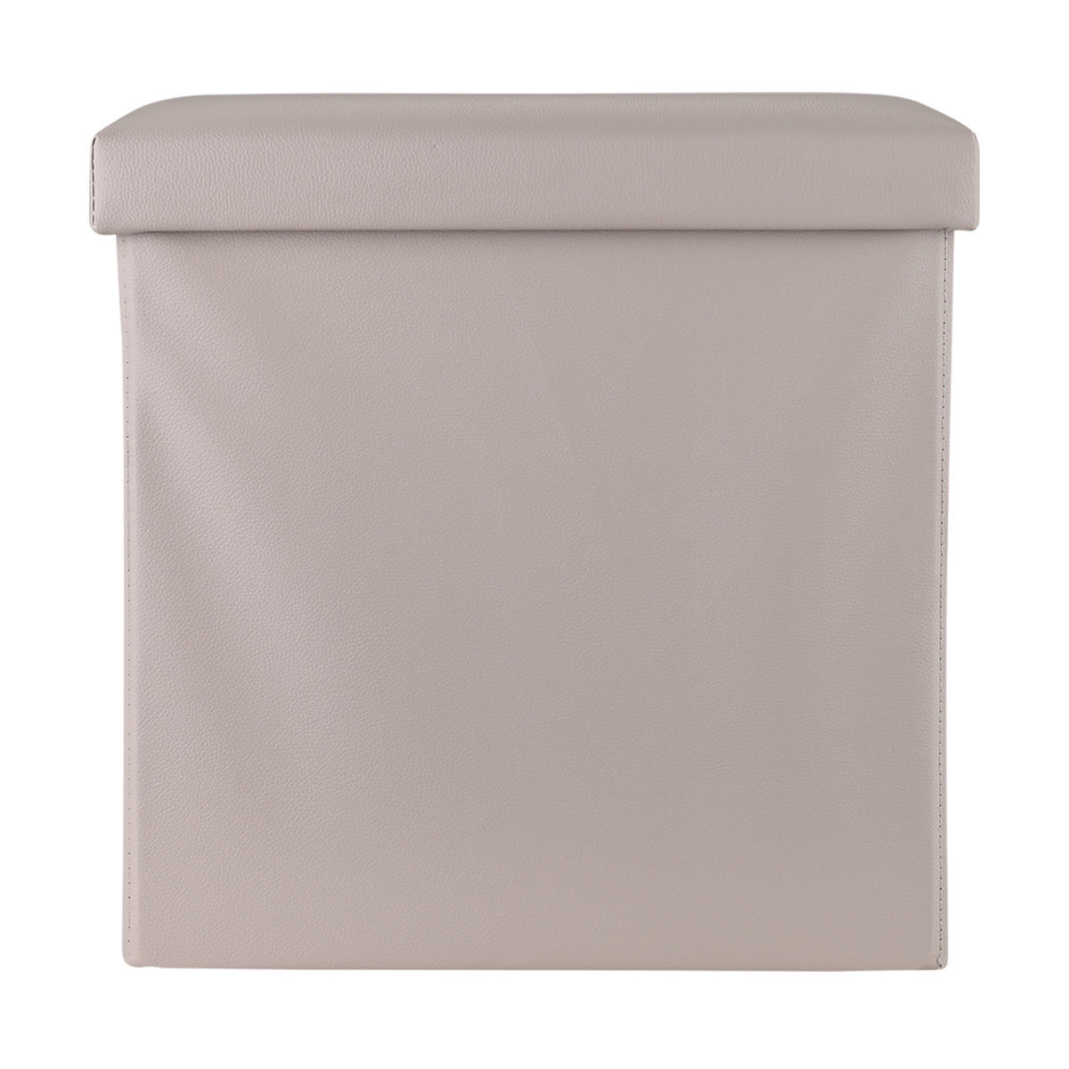 ESTIA ΣΚΑΜΠΟ CUBE LEATHER ΜΕ ΑΠΟΘΗΚΕΥΤΙΚΟ ΧΩΡΟ TAUPE