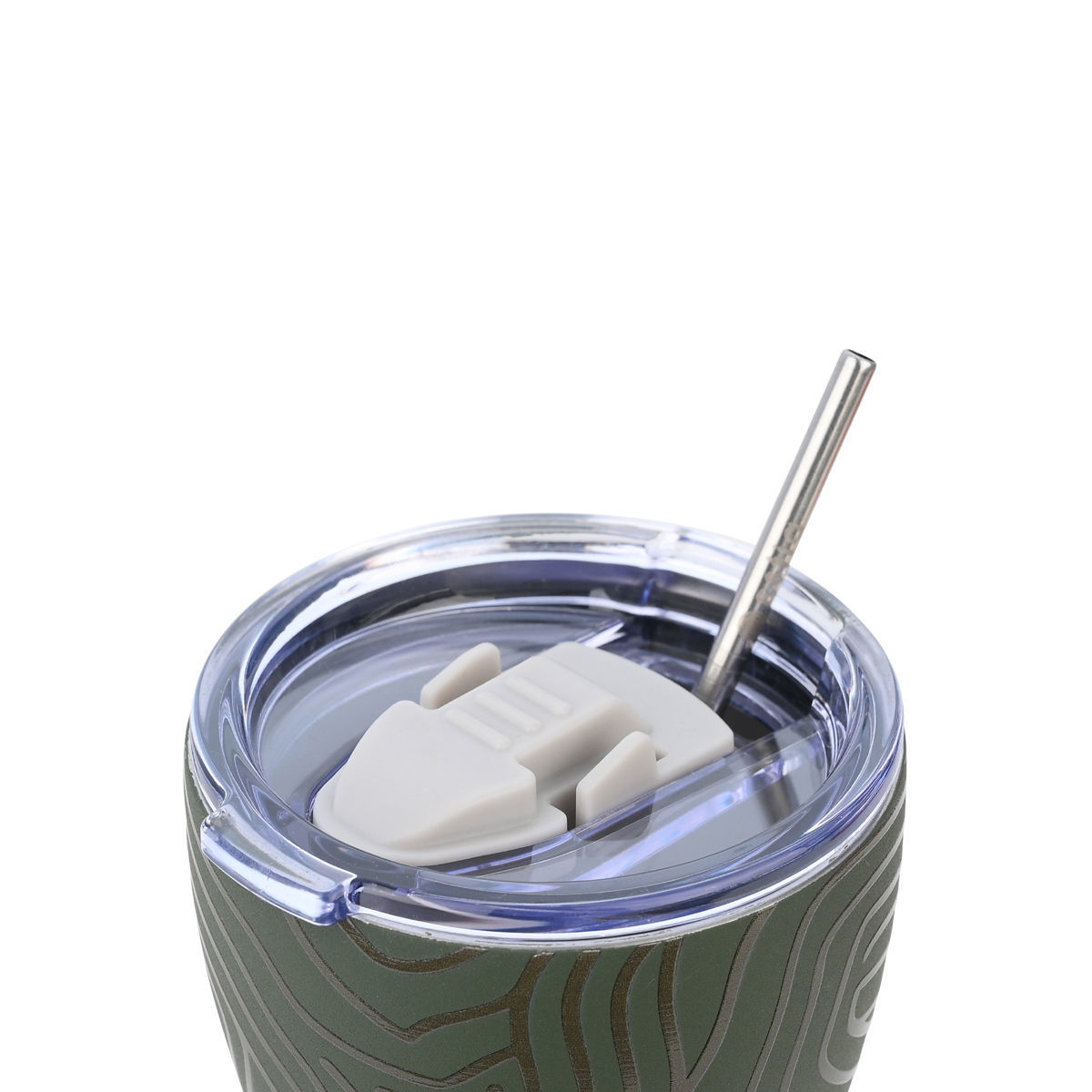 ESTIA ΘΕΡΜΟΣ COFFEE MUG SAVE THE AEGEAN 350ml OLIVE FLOW