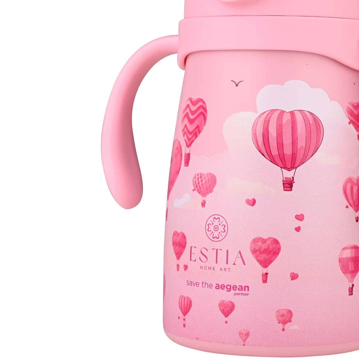 ESTIA ΘΕΡΜΟΣ ΠΑΙΔΙΚΟ BUBBLE BOTTLE SAVE THE AEGEAN 300ml LOVE ASCEND
