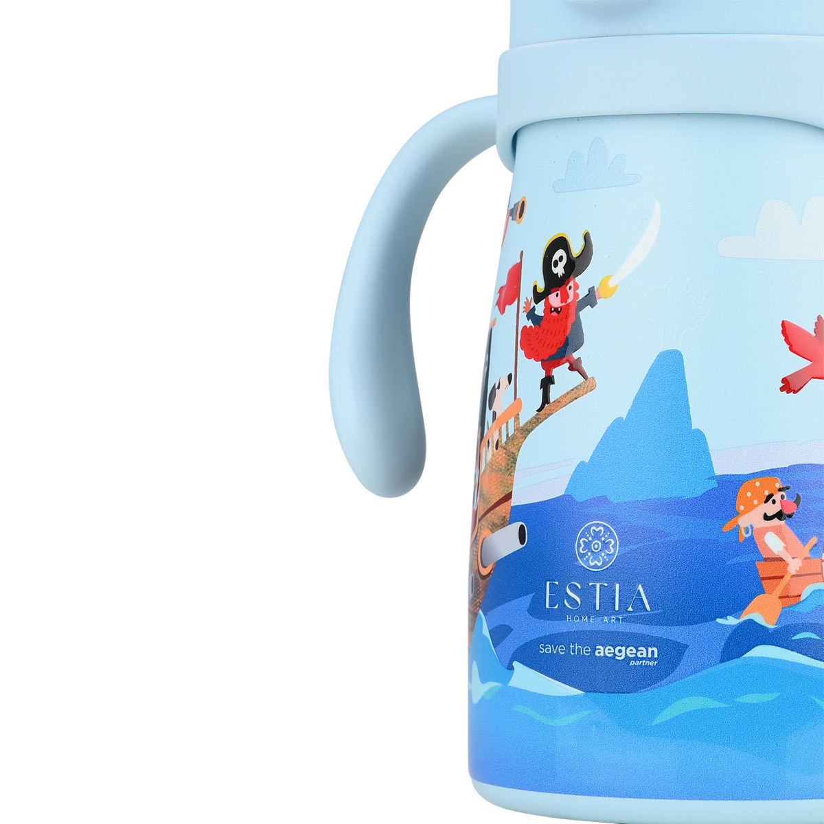 ESTIA ΘΕΡΜΟΣ ΠΑΙΔΙΚΟ BUBBLE BOTTLE SAVE THE AEGEAN 300ml TREASURE QUEST