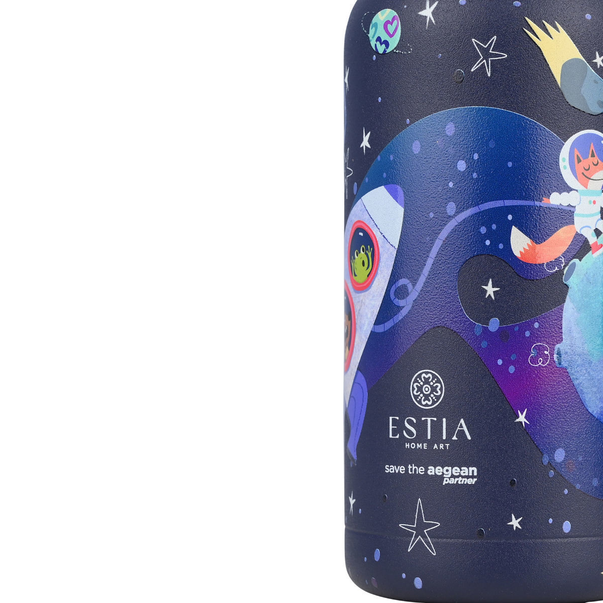 ESTIA ΘΕΡΜΟΣ ΠΑΙΔΙΚΟ WONDER BOTTLE SAVE THE AEGEAN 350ml SOLAR JUMP