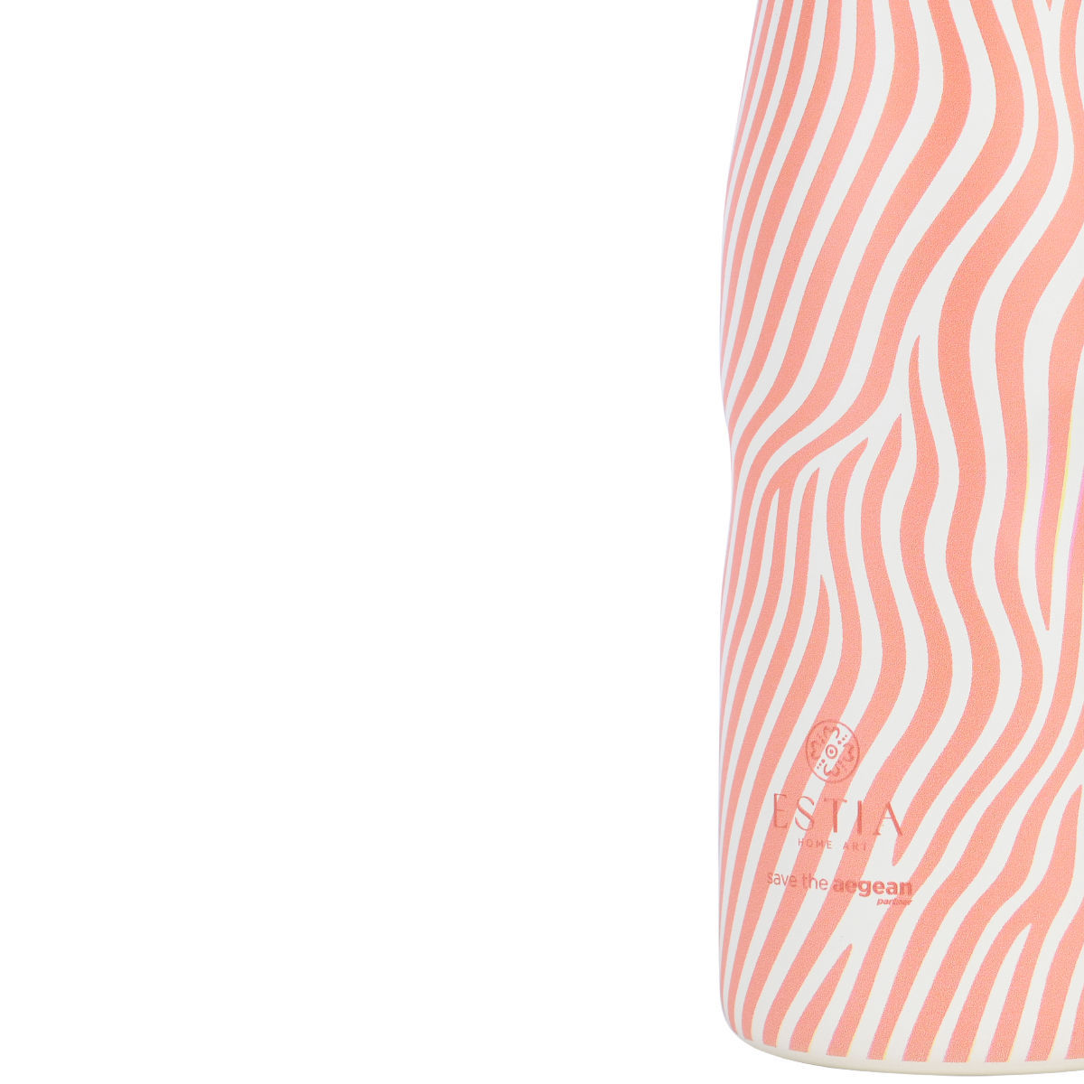 ESTIA ΘΕΡΜΟΣ TRAVEL FLASK SAVE THE AEGEAN 500ml SOFT RIPPLE