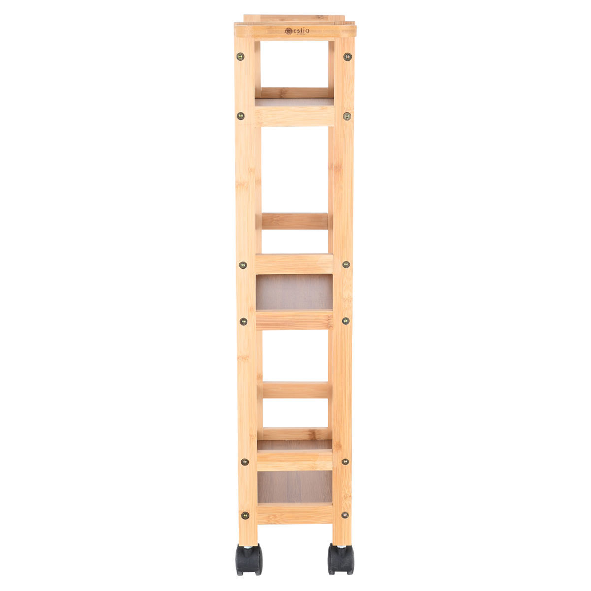 ESTIA ΤΡΟΛΕΥ ΟΡΓΑΝΩΣΗΣ ΒΑΜΒΟΟ ESSENTIALS 3 ΕΠΙΠΕΔΩΝ 36x15x74cm