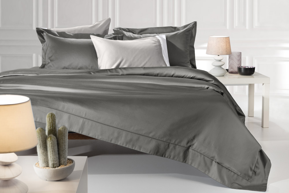 Κατωσέντονο SILKY Anthracite 270X280