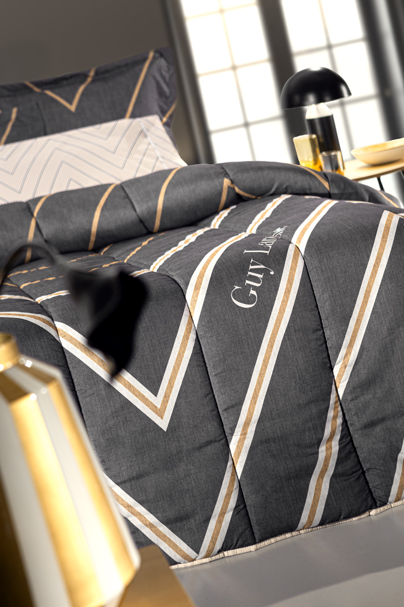 Πάπλωμα Canyon Anthracite Suede