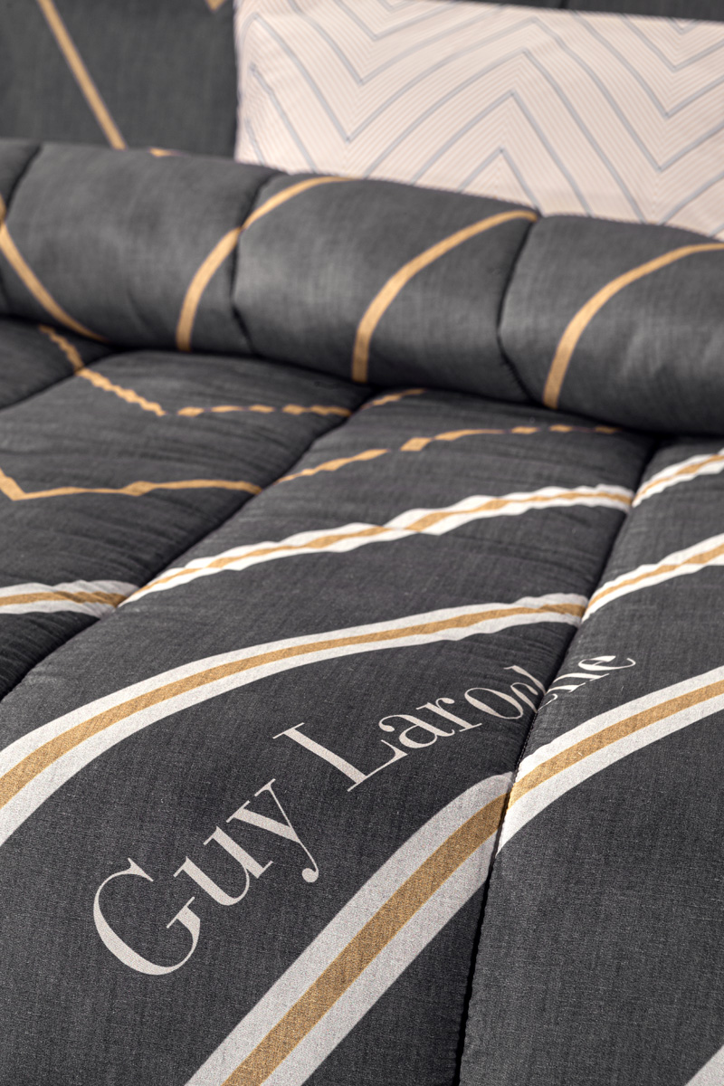 Παπλωματοθήκη Canyon Anthracite Suede