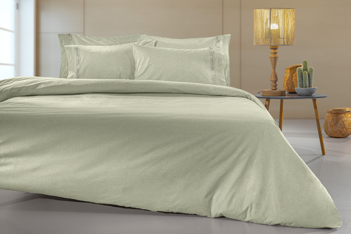 Παπλωματοθήκη Color Plus Khaki