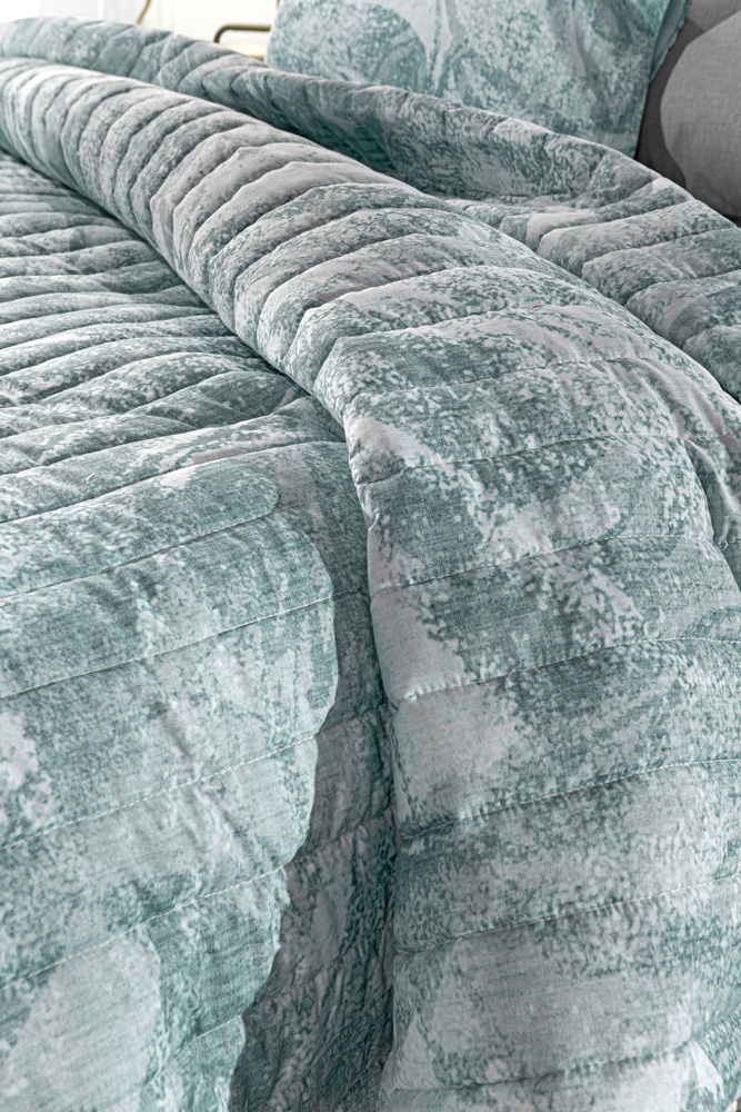 Παπλωματοθήκη Drama Mint Suede