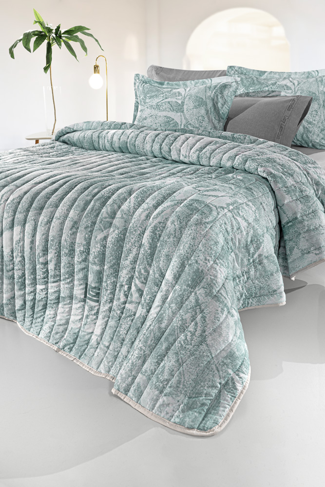 Παπλωματοθήκη Drama Mint Suede