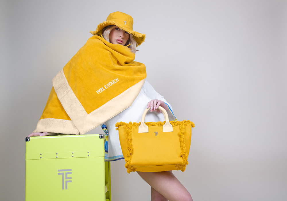 Πετσέτα Θαλάσσης Caribbean Mustard 80x170