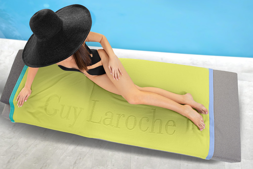 Πετσέτα Θαλάσσης Double Lime 90x180