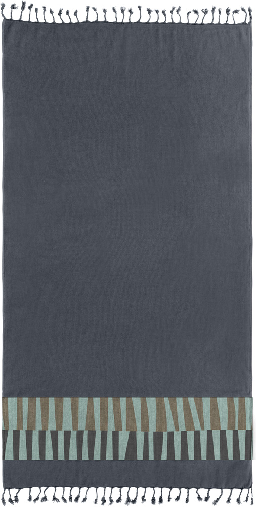 Πετσέτα Θαλάσσης - Παρεό Pestemal 23 Anthracite 90x170