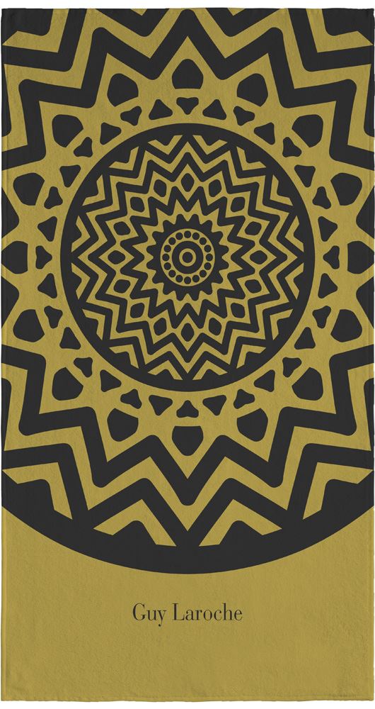 Πετσέτα Θαλάσσης Velour Printed 2101 Olive 100x175