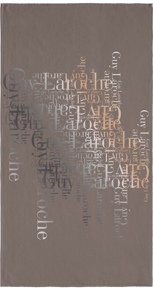 Πετσέτα Θαλάσσης Velour Printed 2103 Taupe 100x175