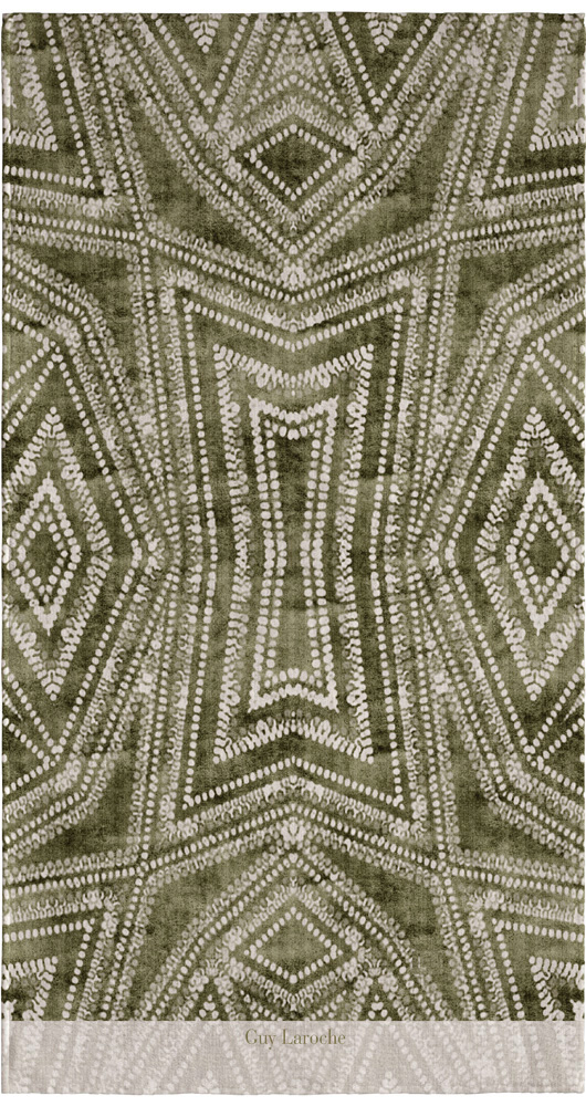 Πετσέτα θαλάσσης VELOUR PRINTED 2203 Khahi 100x180