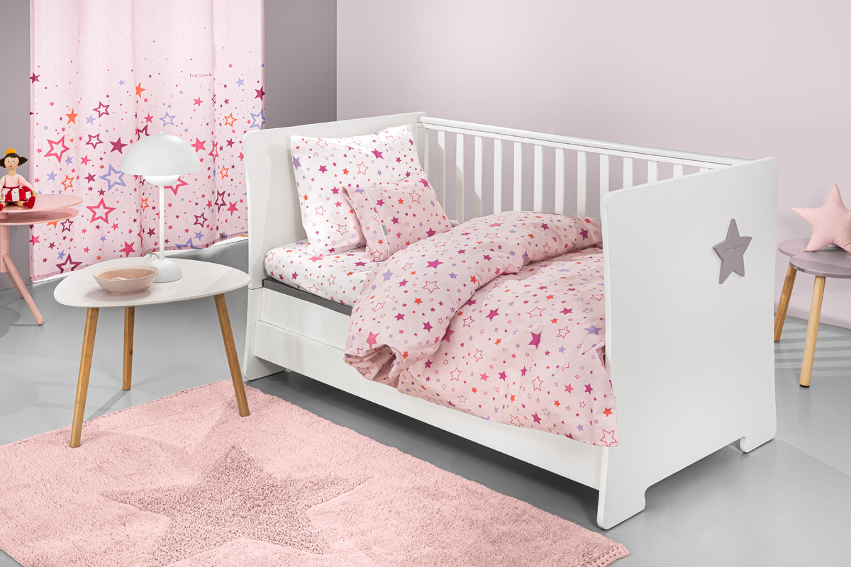 Σετ 3τμχ Βρεφικά Σεντόνια Starland Pink