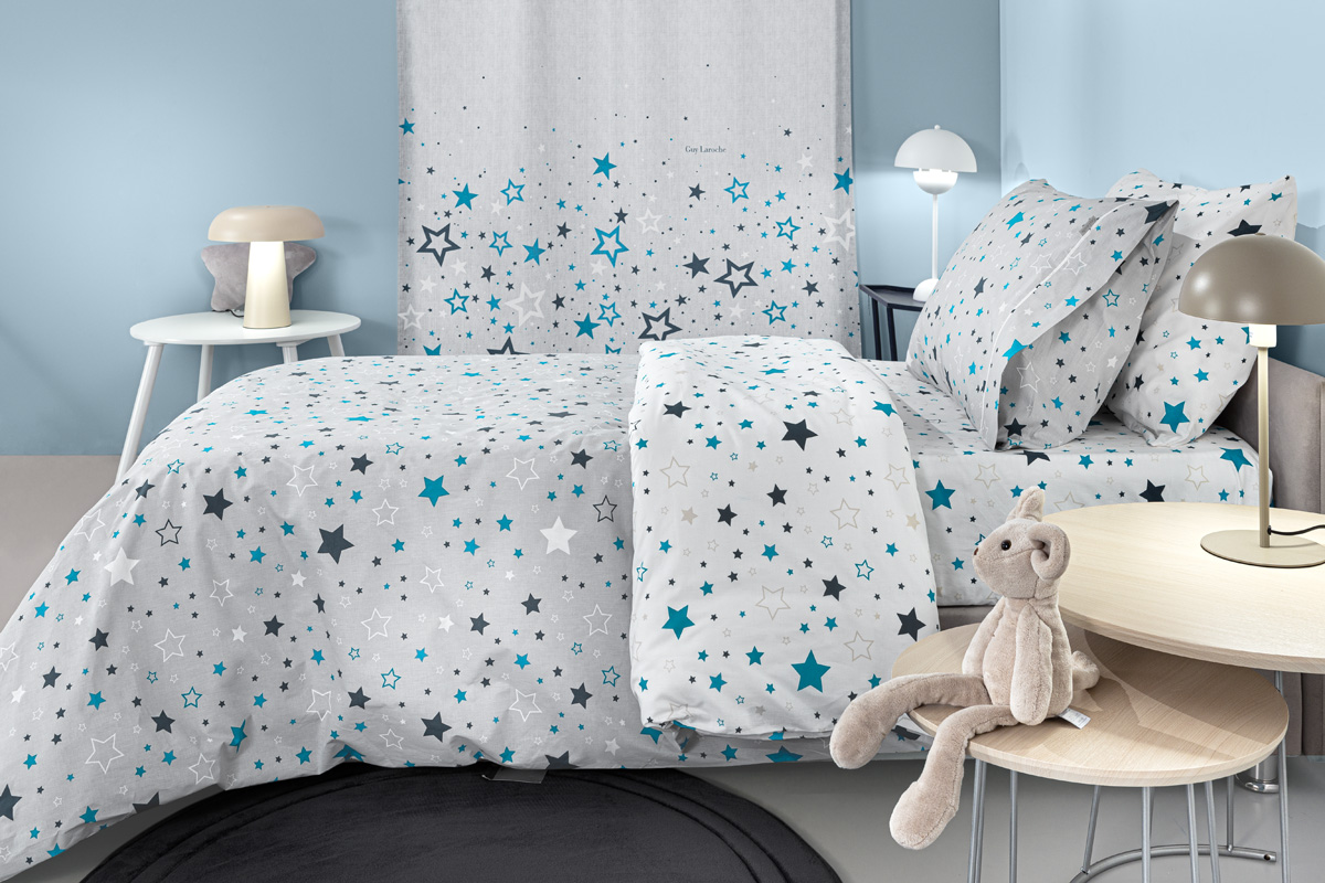 Σετ 3τμχ Παιδικά Σεντόνια Starland Silver με Λάστιχο