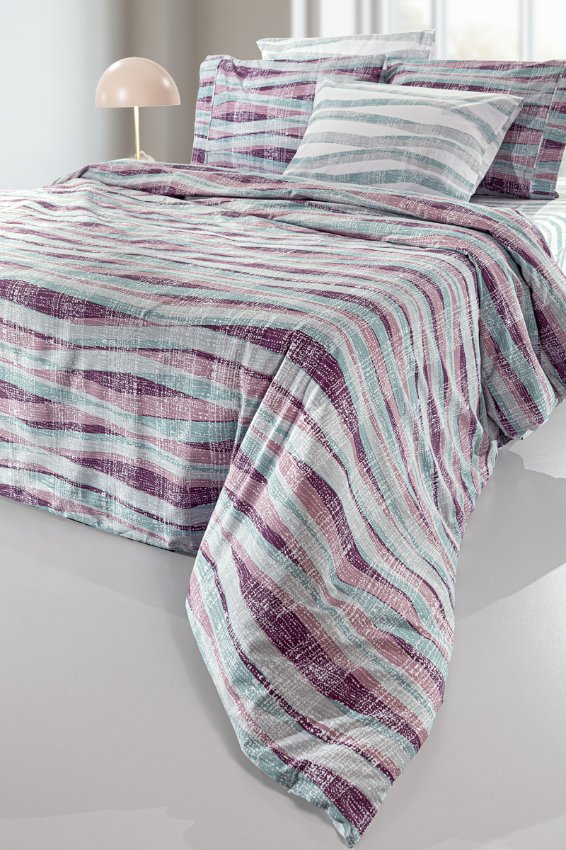 Σετ 3τμχ Παπλωματοθήκη Active Iris