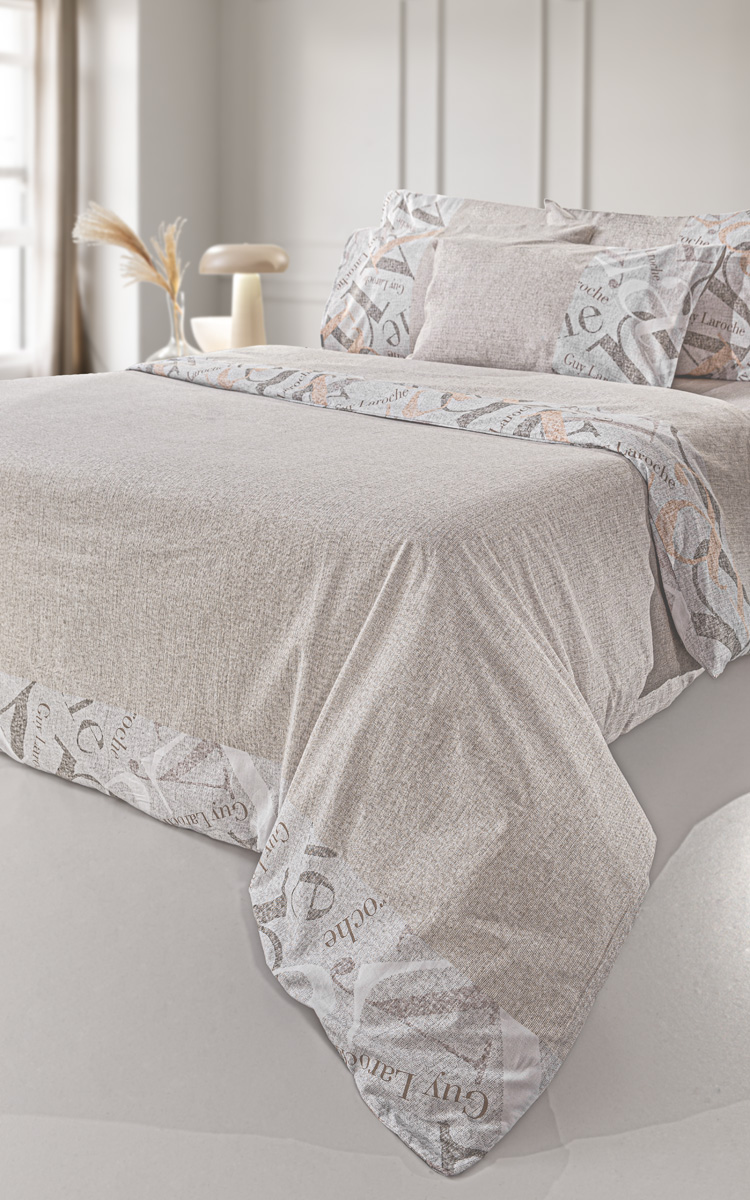 Σετ 4τμχ Σεντόνια Passport Beige με Λάστιχο