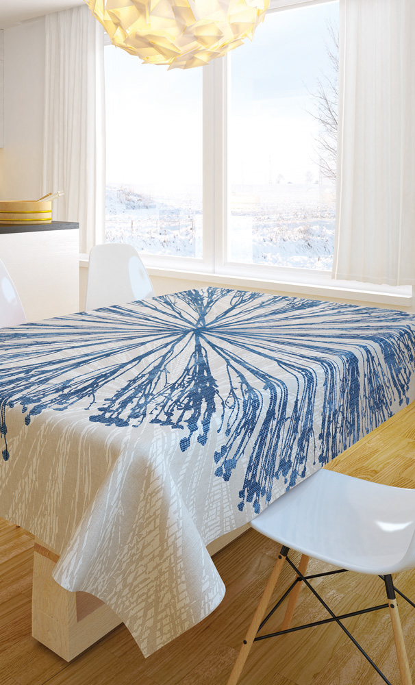 Τραπεζομάντηλο 1019 Blue 145x145