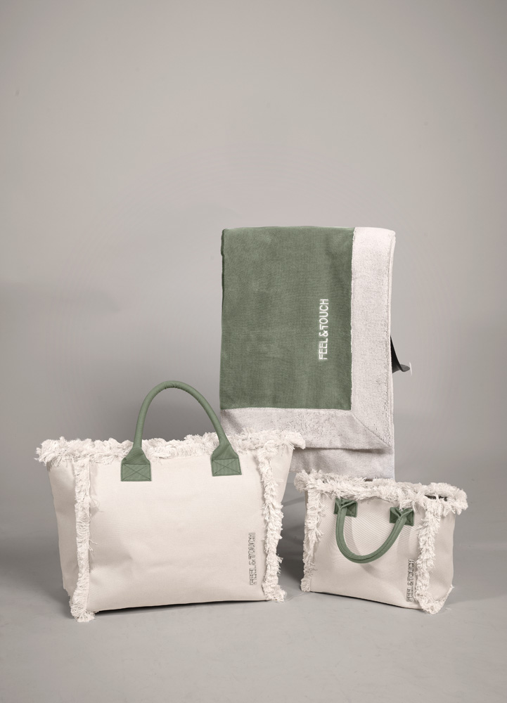 Τσάντα Ώμου Caribbean Ammos - Khaki