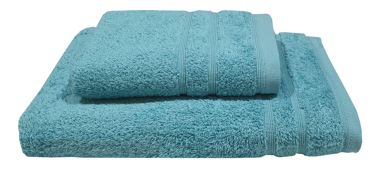 Πετσέτα ΚΟΜΒΟΣ Πεννιέ 500γρ/μ2 Πετρόλ Σώματος 75x145