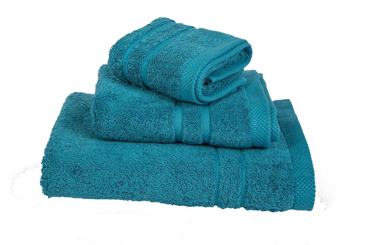 Πετσέτα Le Blanc Πεννιέ 600γρ/μ2 Petrol Προσώπου 50x95