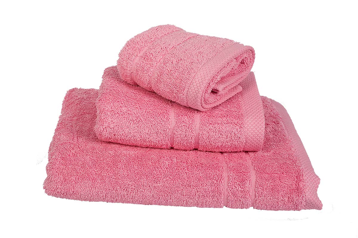 Πετσέτα Le Blanc Πεννιέ 600γρ/μ2 Pink Προσώπου 50x95