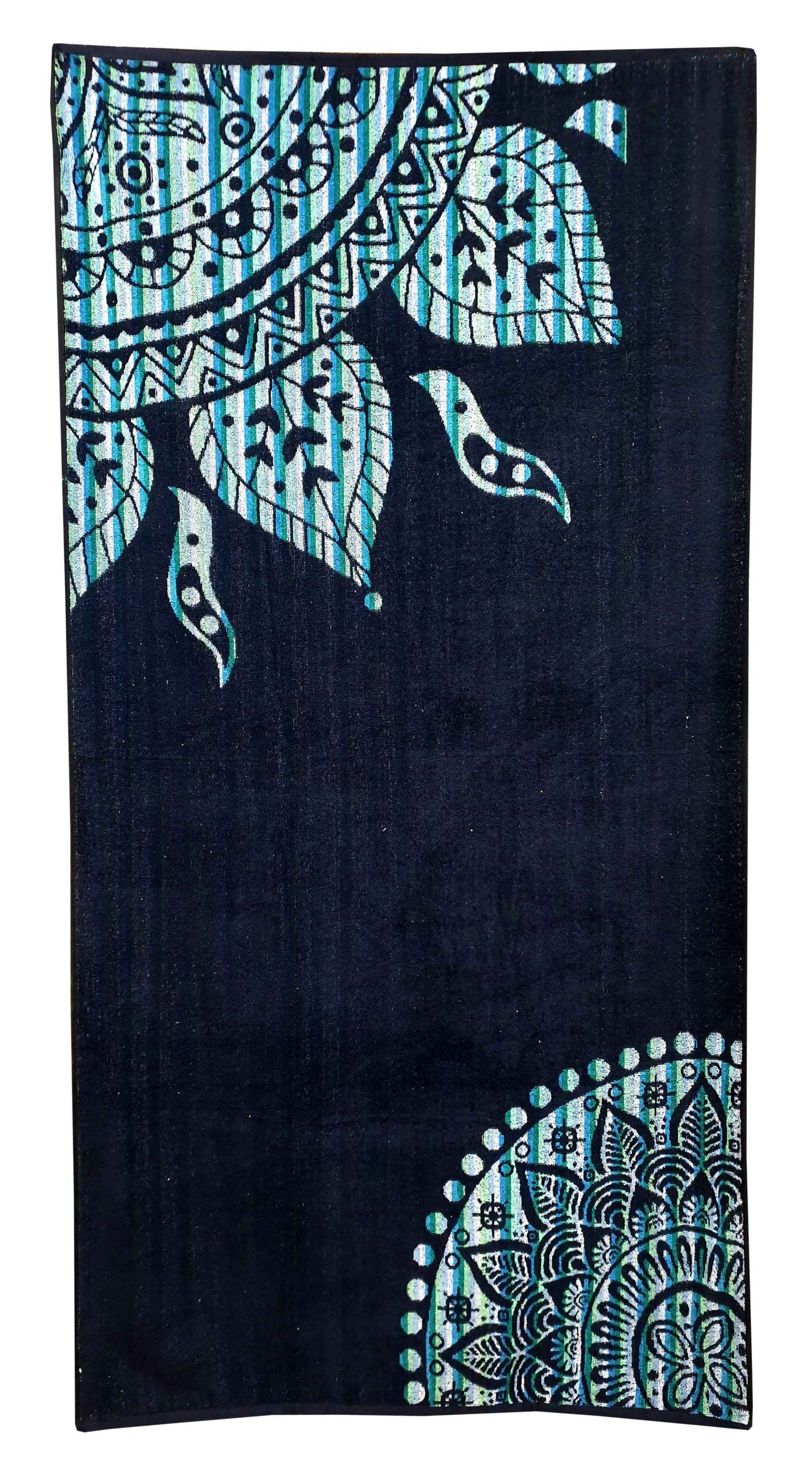 Πετσέτα Θαλάσσης ΚΟΜΒΟΣ Βελουτέ Zakar Design 6 Cotton 100% 85x160