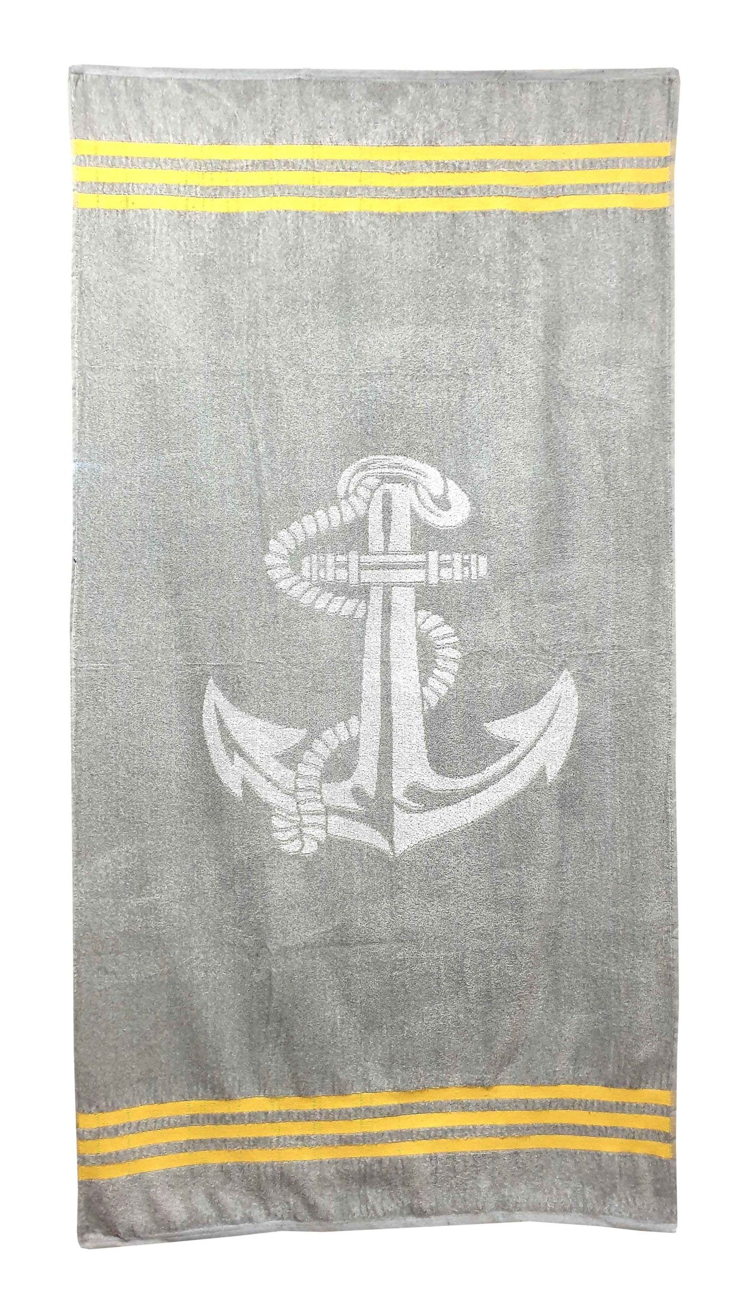 Πετσέτα Θαλάσσης ΚΟΜΒΟΣ Βελουτέ Zakar Design 8 Cotton 100% 85x160