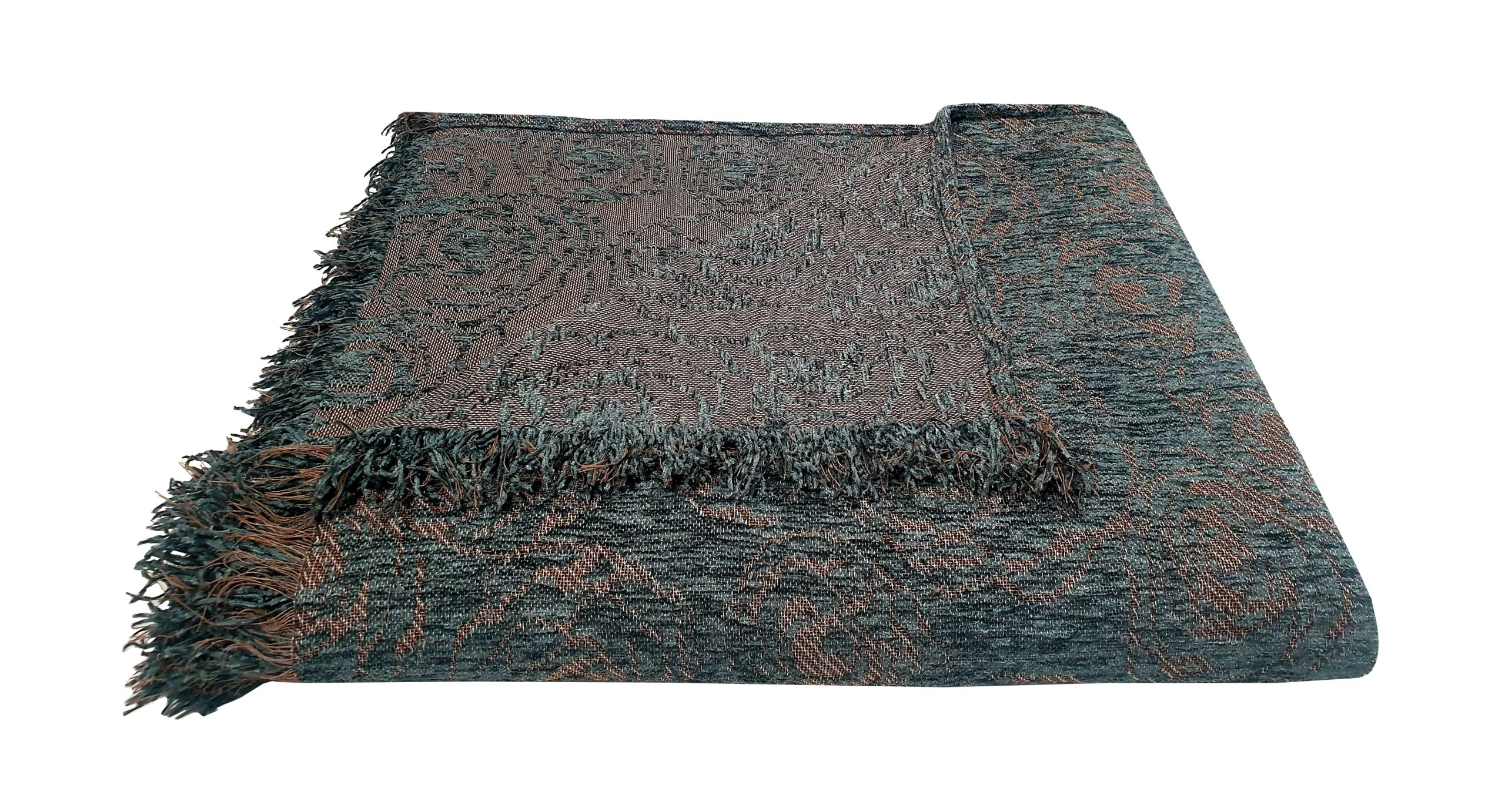 Ριχτάρι ΚΟΜΒΟΣ Σενίλ 2θ 180x240 Rose Sky Grey