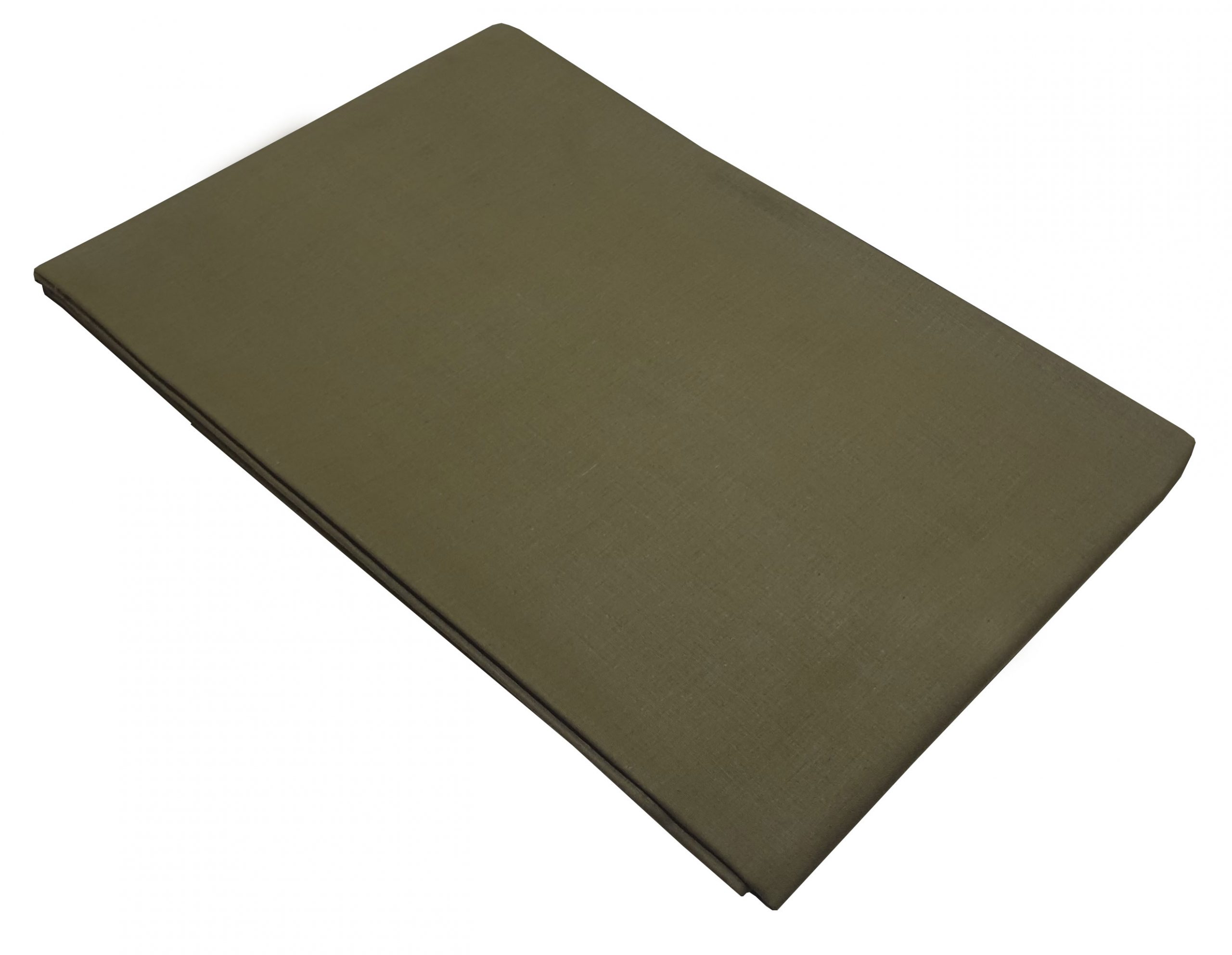 Σεντόνι ΚΟΜΒΟΣ Χακί μονόχρωμο Διπλό 200x240
