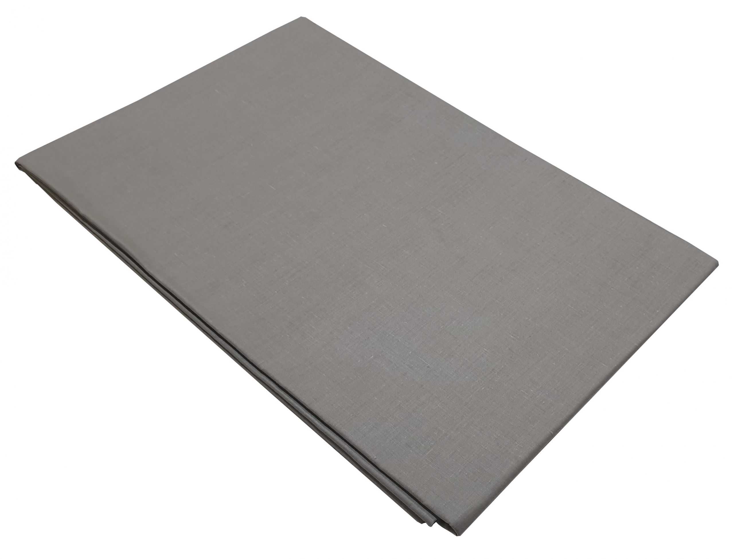 Σεντόνι ΚΟΜΒΟΣ Γκρι μονόχρωμο Διπλό 200x240