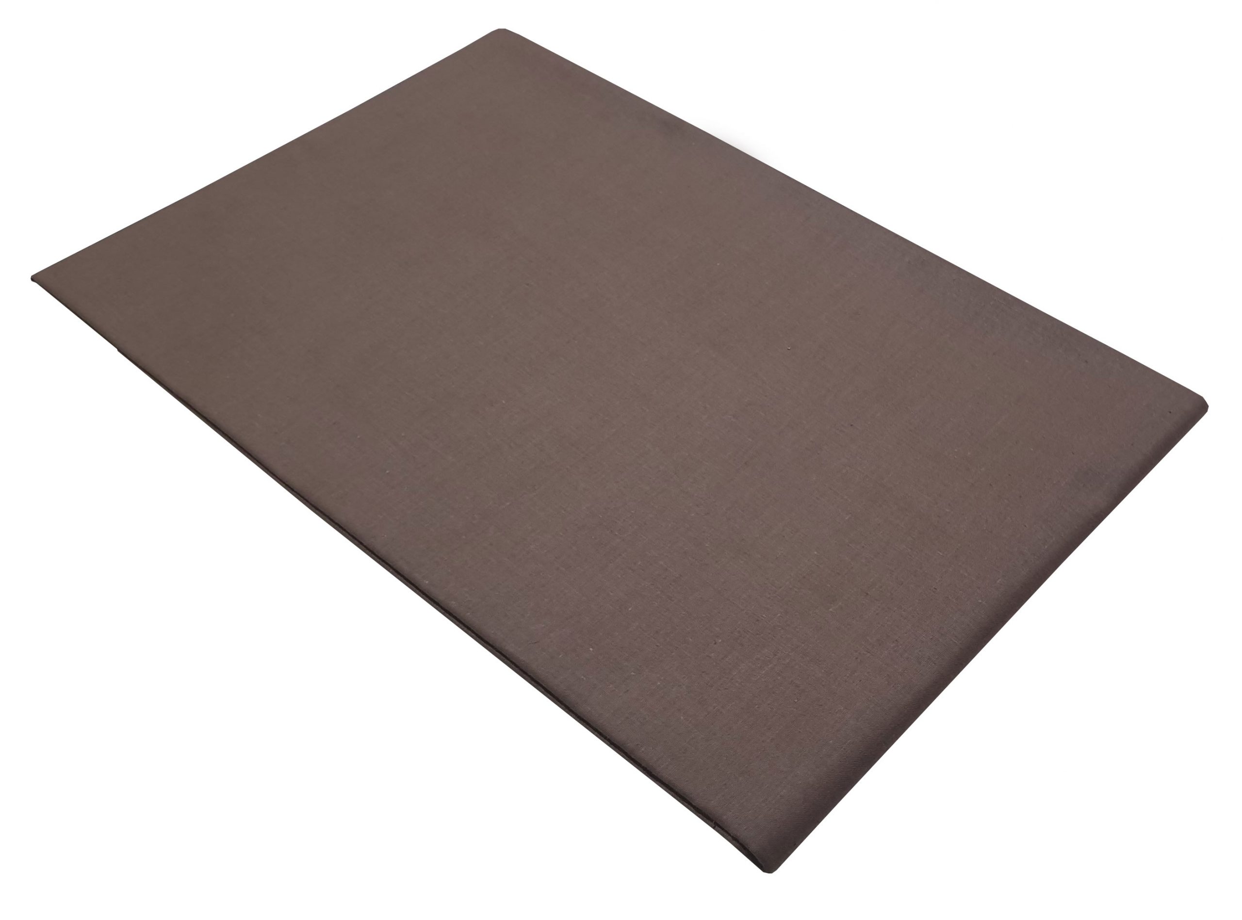 Σεντόνι ΚΟΜΒΟΣ Καφέ μονόχρωμο Διπλό 200x240