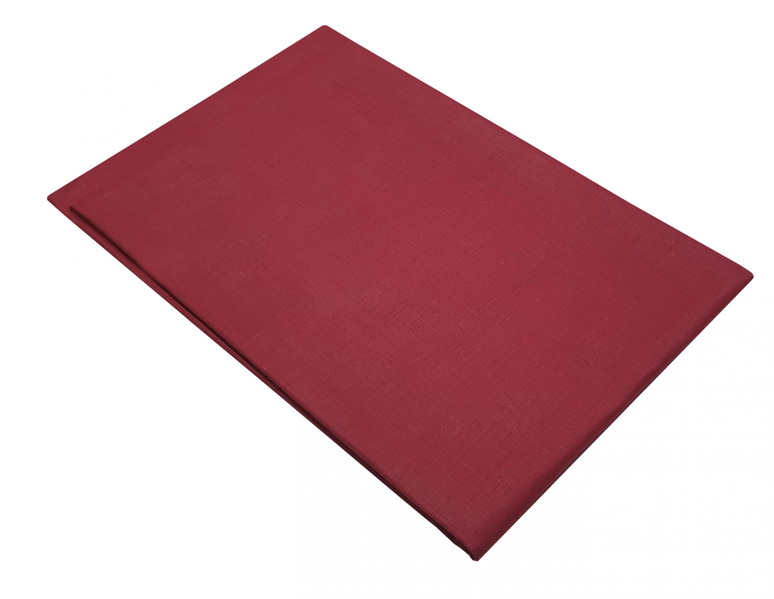 Σεντόνι ΚΟΜΒΟΣ Κόκκινο μονόχρωμο Υπέρδιπλο με λάστιχο 170x200+20