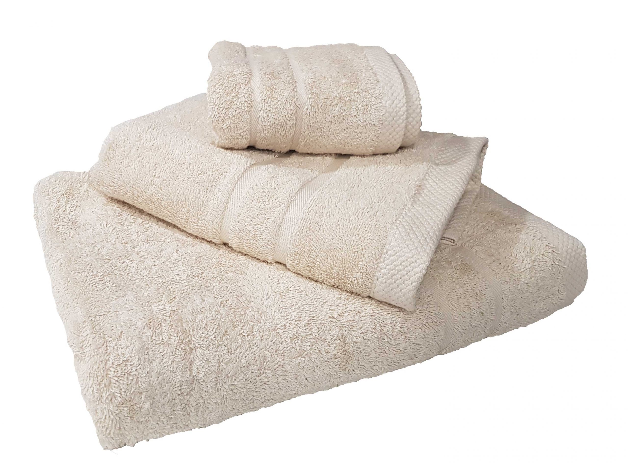 Σετ Πετσέτες 3 τμχ Le Blanc Πεννιέ 600γρ/μ2 Beige (40x60, 50x95, 80x145)