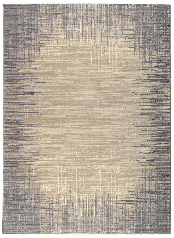 Χαλί ART 9291 Grey-Cream Σετ Κρεβατοκάμαρας KoulisCarpets