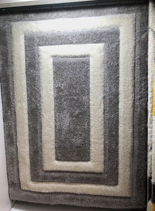 Χαλί California P640 Grey Σετ Κρεβατοκάμαρας 0.70  KoulisCarpets