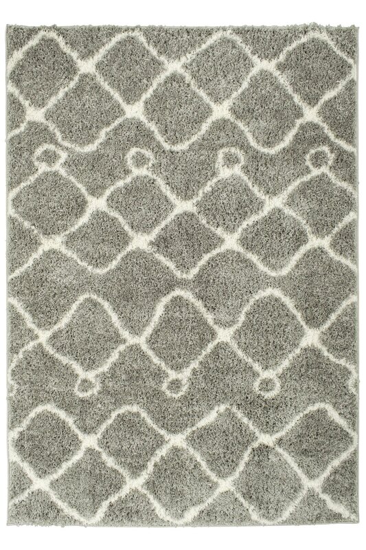 Χαλί Puffy 9970A Grey Σετ Κρεβατοκάμαρας KoulisCarpets