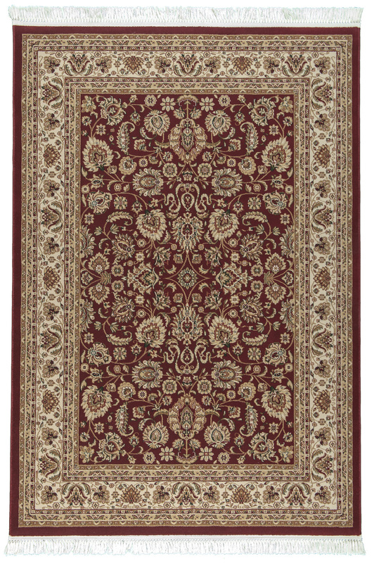Χαλί Isfahan 3783 Red Σετ Κρεβατοκάμαρας 0,70 KoulisCarpets