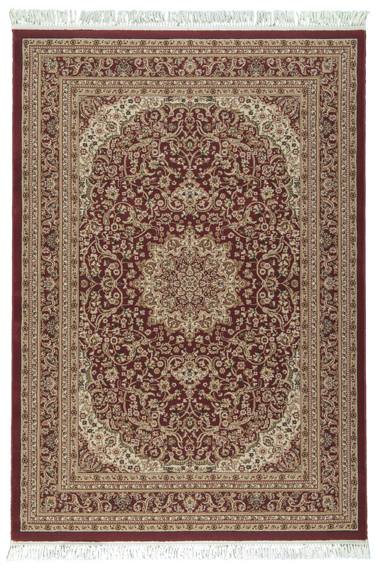 Χαλί Isfahan 5096 Red Σετ Κρεβατοκάμαρας 0,70 KoulisCarpets