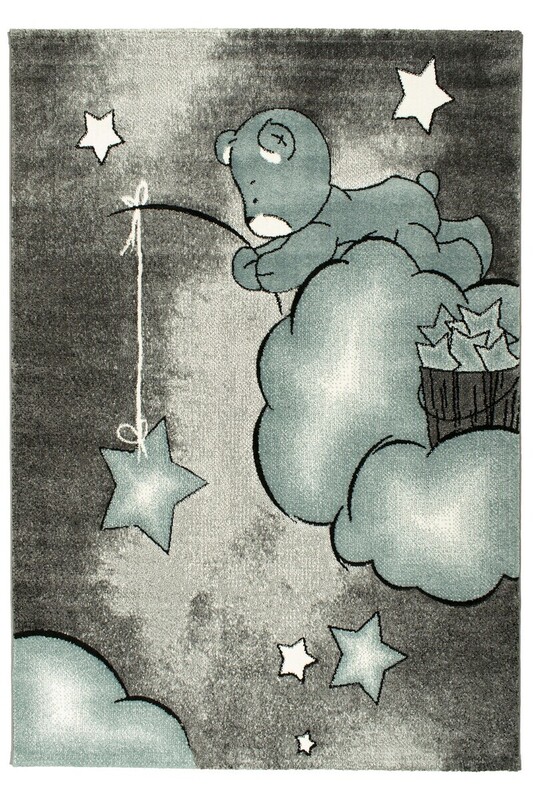 Παιδικό Χαλί Kids 1295 Blue 70X150  KoulisCarpets