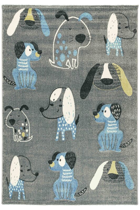 Παιδικό Χαλί Kids 8320A Blue 70X150  KoulisCarpets