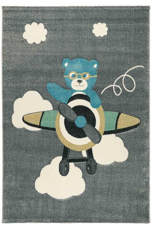 Παιδικό Χαλί Kids 8340A Blue 70X150  KoulisCarpets