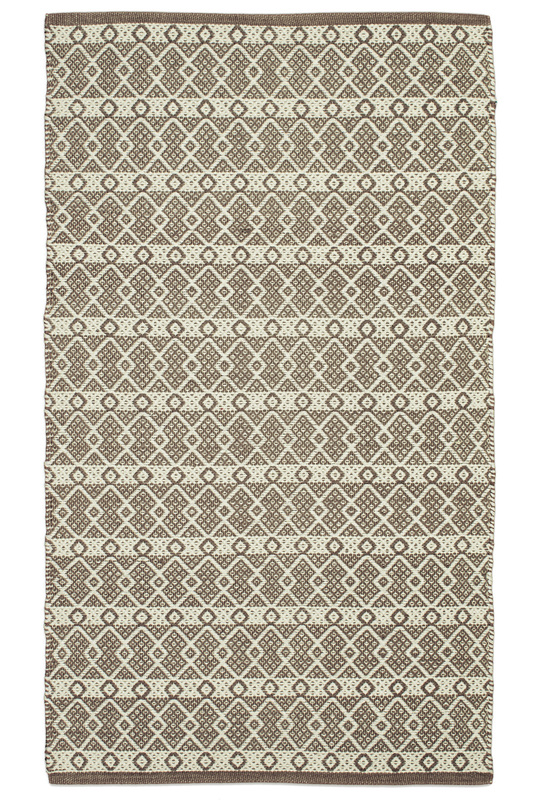 Ταπέτο Βαμβακερό Santorini Brown 070X200 KoulisCarpets