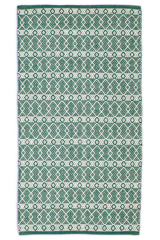 Ταπέτο Βαμβακερό Santorini Mint 070X200 KoulisCarpets