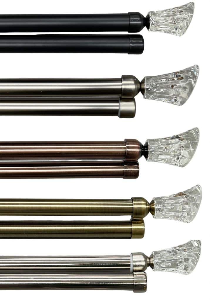 Κουρτινόξυλο Φ28mm Δυπλό 120-210cm - SJSB ΜΑΥΡΟ Κουρτινόξυλο Φ28mm Δυπλό 120-210cm - SJSB ΜΑΥΡΟ