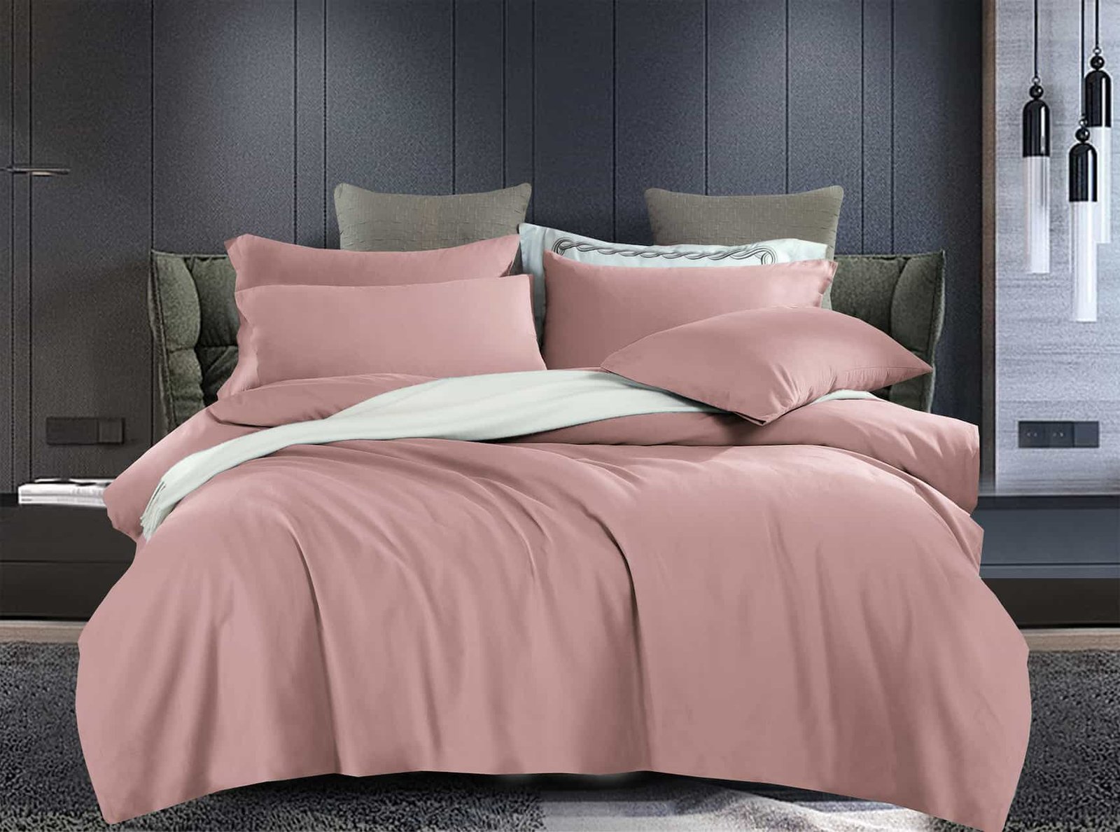 100% COTTON Σεντόνι 4 TMX - Μέντα ROZ