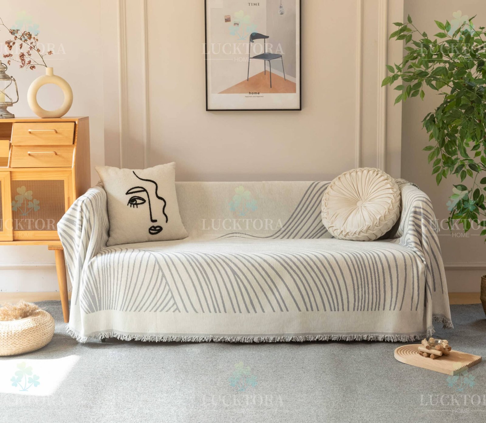 C3-ΡΙΧΤΑΡΙ CHENILLE-180X180CM -11 ΓΚΡΙ