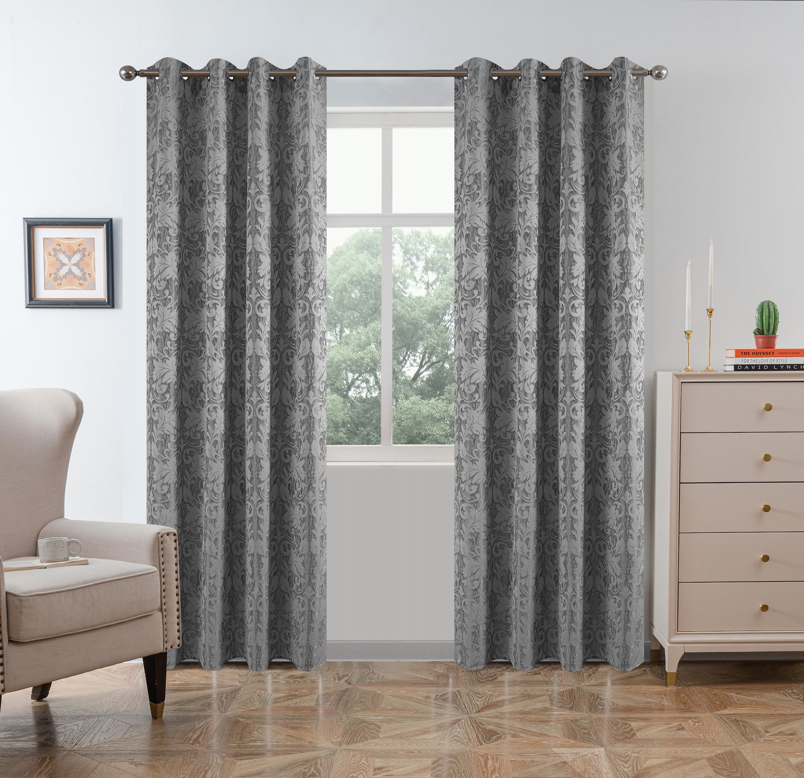 AD6050-3-Κουρτίνα με Τρουκς-140x260CM